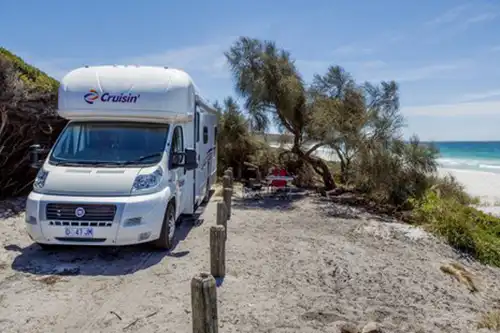 Budget 4 berth camper rental in Townsville